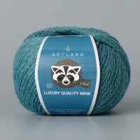 LUXURY  пух норки Цвет 17 темно-зеленый