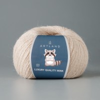 LUXURY  пух норки Цвет 67 экрю