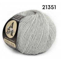 Alpaca aran Цвет 21351 светло-серый