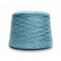 E.Miroglio X6Q Houston 2/7 47% акрил 30% шерсть 11% полиамид 12% шерсть альпаки X6Q голубой