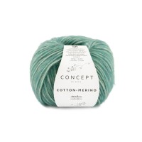 Cotton-Merino Цвет 140 бирюзово - зеленый