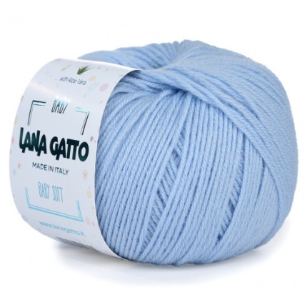 Пряжа для вязания Lana Gatto Baby Soft   (упаковка 10 шт)