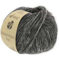 Natural Alpaca Pelo / Color Цвет 004 темно - серый меланжевый