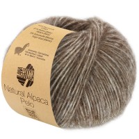 Natural Alpaca Pelo / Color Цвет 008 коричневый меланжевый