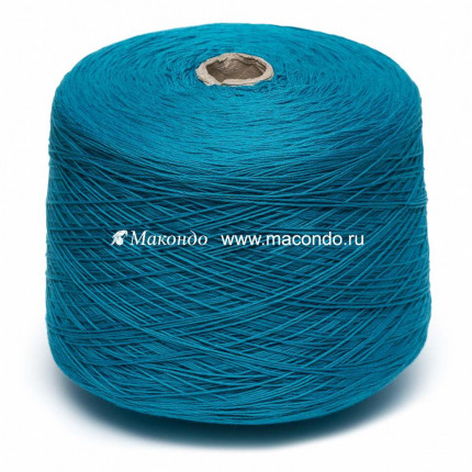 Пряжа для вязания Loro Piana Cotton&Silk 2202390 бирюзовый темный