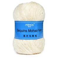 Sequins Mohair Yarn Цвет 003