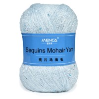 Menca  Sequins Mohair Yarn 