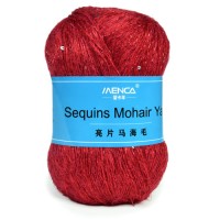 Sequins Mohair Yarn Цвет 021