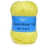 Sequins Mohair Yarn Цвет 022