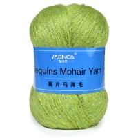 Sequins Mohair Yarn Цвет 023