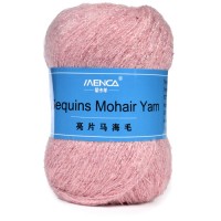 Sequins Mohair Yarn Цвет 024