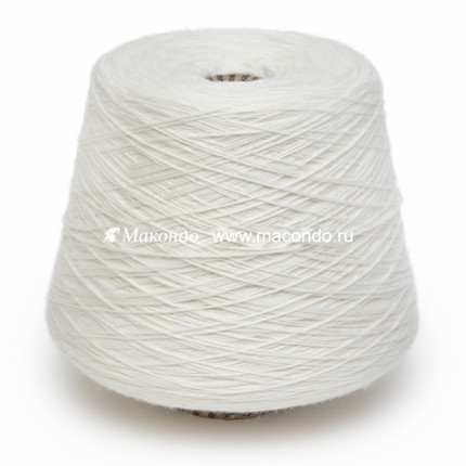 Пряжа для вязания E.Miroglio MAGOR 2/900 2200v7z белый