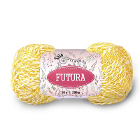 Futura Цвет 9072 желтый белый мулине