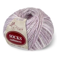 Socks Cashmere Цвет 4053 сирень / полынь сухая / молочный