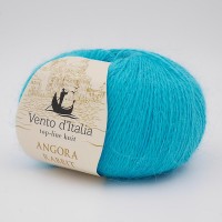 Angora Rabbit Цвет 39 голубая бирюза