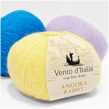 Пряжа для вязания VENTO d'ITALIA  Angora Rabbit