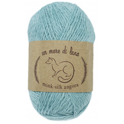 Пряжа для вязания Wool sea Mink-Silk Angora