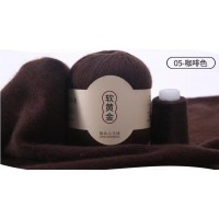 Cashmere Fine 50г 338 м 100% монгольский кашемир Цвет 05 шоколад