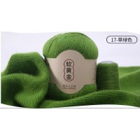Cashmere Fine 50г 338 м 100% монгольский кашемир Цвет 17 трава