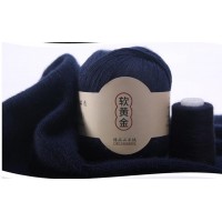 Cashmere Fine 50г 338 м 100% монгольский кашемир Цвет 29 темно-синий