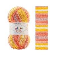 Baby Best Batik Цвет 7721 желтый/оранжевый/белый