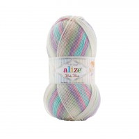 Baby Best Batik Цвет 7936  сирень-мол-бирюза