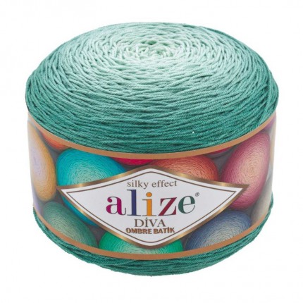 Пряжа для вязания Alize Diva Ombre Batik