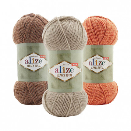Пряжа для вязания Alize Alpaca Royal NEW