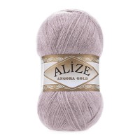 Angora Gold Цвет 163 серая роза