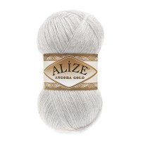 Angora Gold Цвет 208 светло-серый меланж