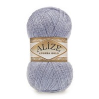 Angora Gold Цвет 221 светлый джинсовый меланж