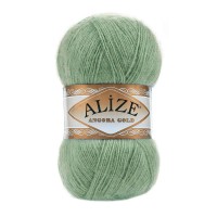 Angora Gold Цвет 852 зеленая трава