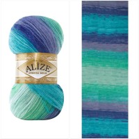 Angora Gold Batik Цвет 6277