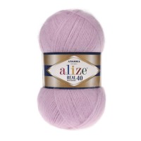 Angora Real 40 Цвет 198 темно розовый