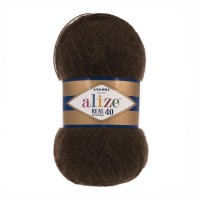 Angora Real 40 Цвет 201 коричневый