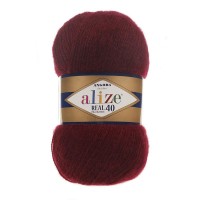 Angora Real 40 (упаковка 5 шт) Цвет 57 бордовый