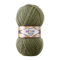 Angora Real 40 Plus Цвет 485 зеленый