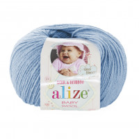 Baby Wool Цвет 350 голубой
