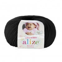 Baby Wool Цвет 60 черный