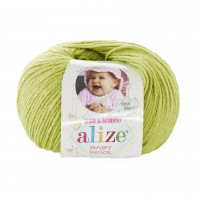 Baby Wool Цвет 612 зеленый неон