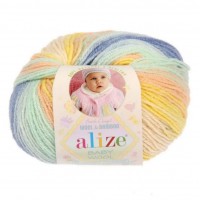 Baby Wool Batik Цвет 6539