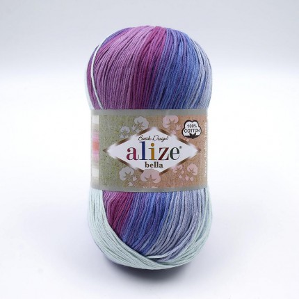 Пряжа для вязания Alize Bella Batik 100