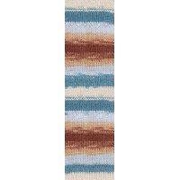 Burcum Batik Цвет 7648 голубой/коричневый
