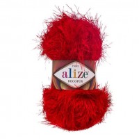 Decofur Цвет 56 красный