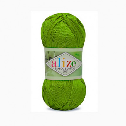 Пряжа для вязания Alize Duet Bamboo & Cotton (Ализе Дуэт)