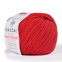 Baby Cotton XL Цвет 3443 красный