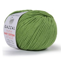 Baby Cotton XL Цвет 3448 зеленое яблоко