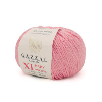 Baby Wool XL Цвет 828 розовый