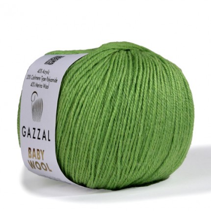 Пряжа для вязания Gazzal Baby Wool (Газзал Беби Вул)