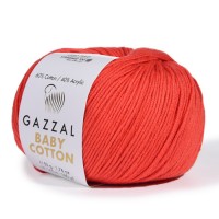 Baby Cotton (упаковка 10 шт) Цвет 3418 красный